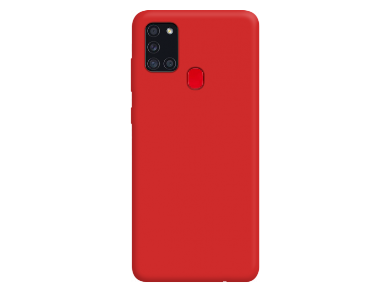 Клип-кейс Samsung Galaxy A21S (A217) Меридиан Gresso Красный