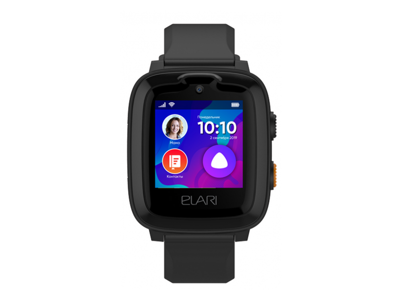 Детские часы Elari KidPhone-4G (Черный)