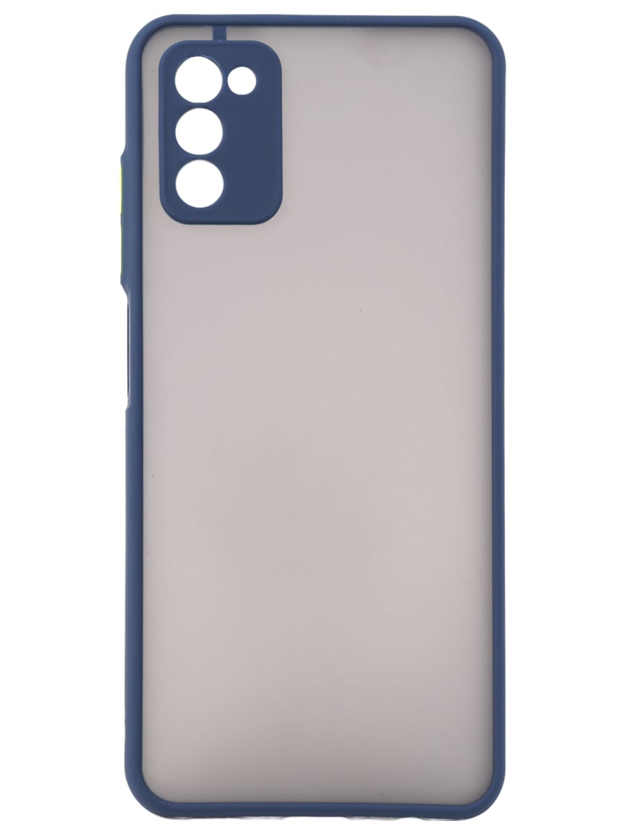 Клип-кейс для Samsung SM-A037 Galaxy A03s Hard case (Синий)