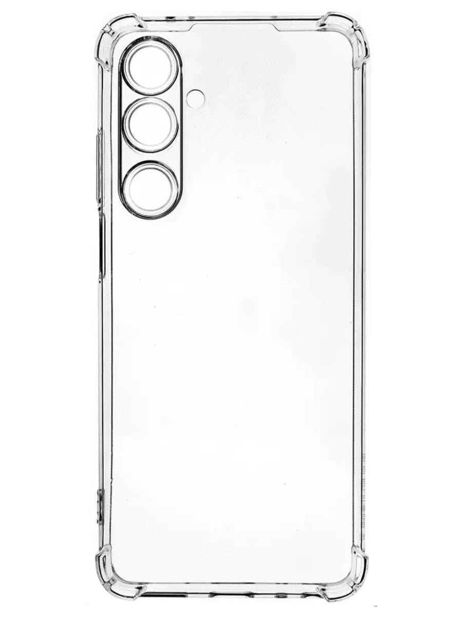 Клип-кейс PERO для Samsung Galaxy A35 Прозрачный