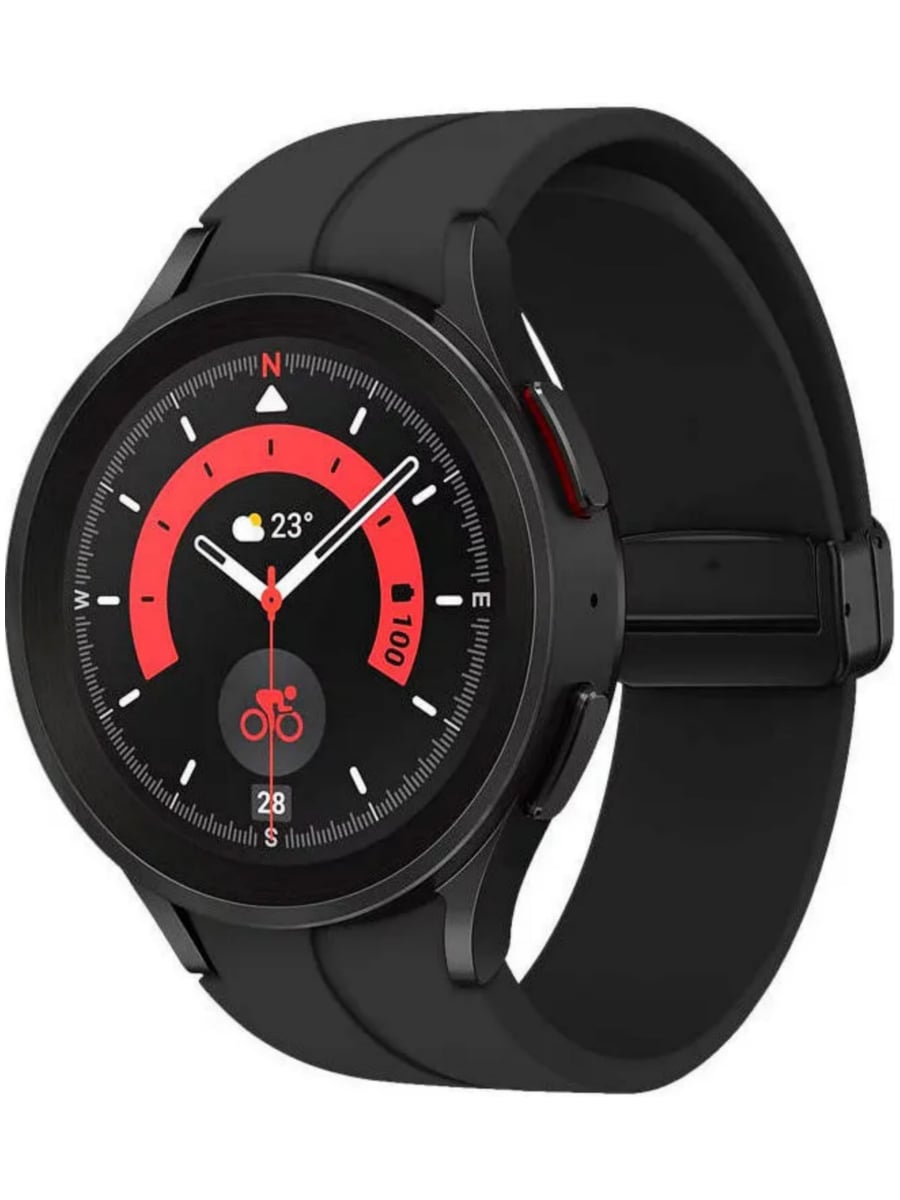 Смарт-часы Samsung Galaxy Watch5 Pro R-920 45mm  (Черный)