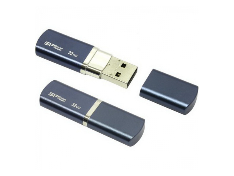 USB Silicon Power LuxMini 720 32Gb синий