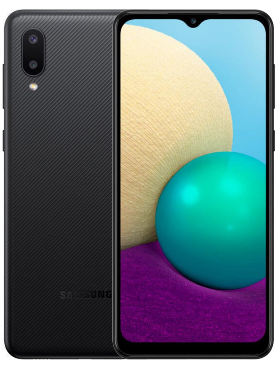 Samsung Galaxy A02 32 Гб Черный: купить по выгодной цене в интернет ...