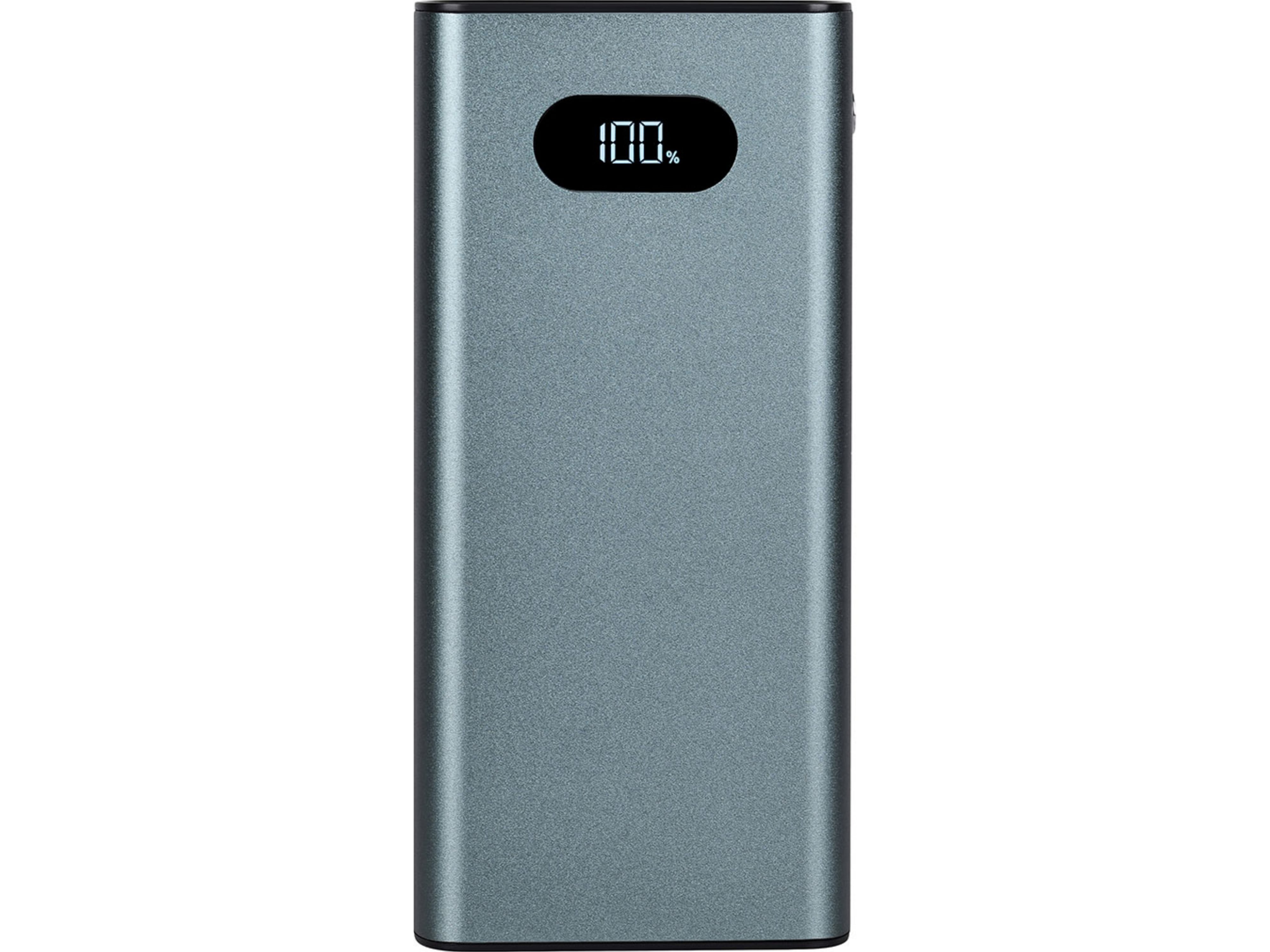 Внешний аккумулятор 20000mAh TFN Blaze LCD (Серый)