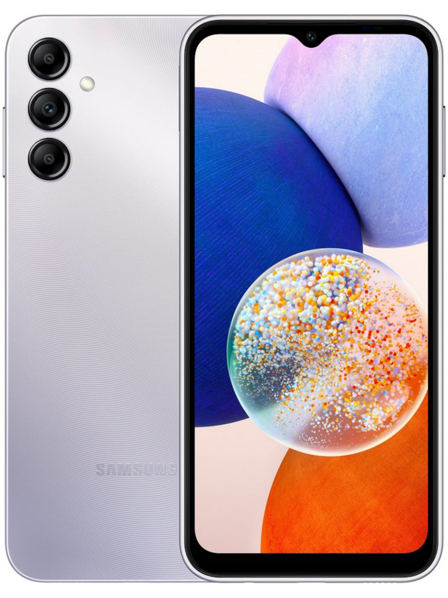 Samsung SM-A145 Galaxy A14 128 Гб Серебряный - купить | Самсунг А14 ...