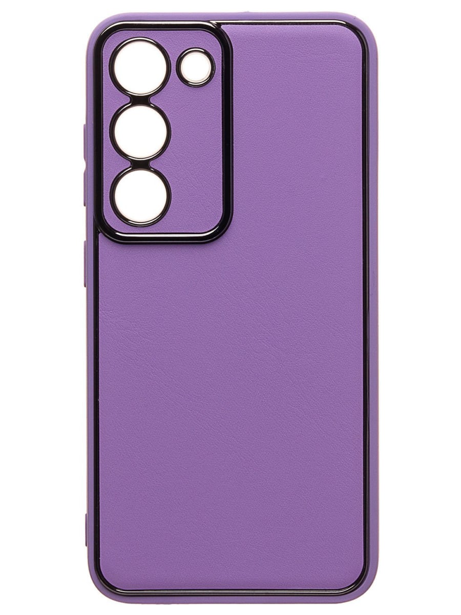 Клип-кейс Samsung Galaxy S23 (PC084) экокожа (Фиолетовый)