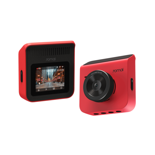 Автомобильный видеорегистратор 70MAI Dash Cam A400 (Красный)