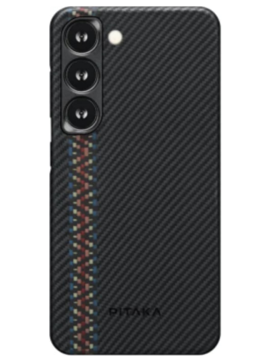 Клип-кейс для Samsung Galaxy S23+ Pitaka MagEZ Case 3 Rhapsody (Черный)