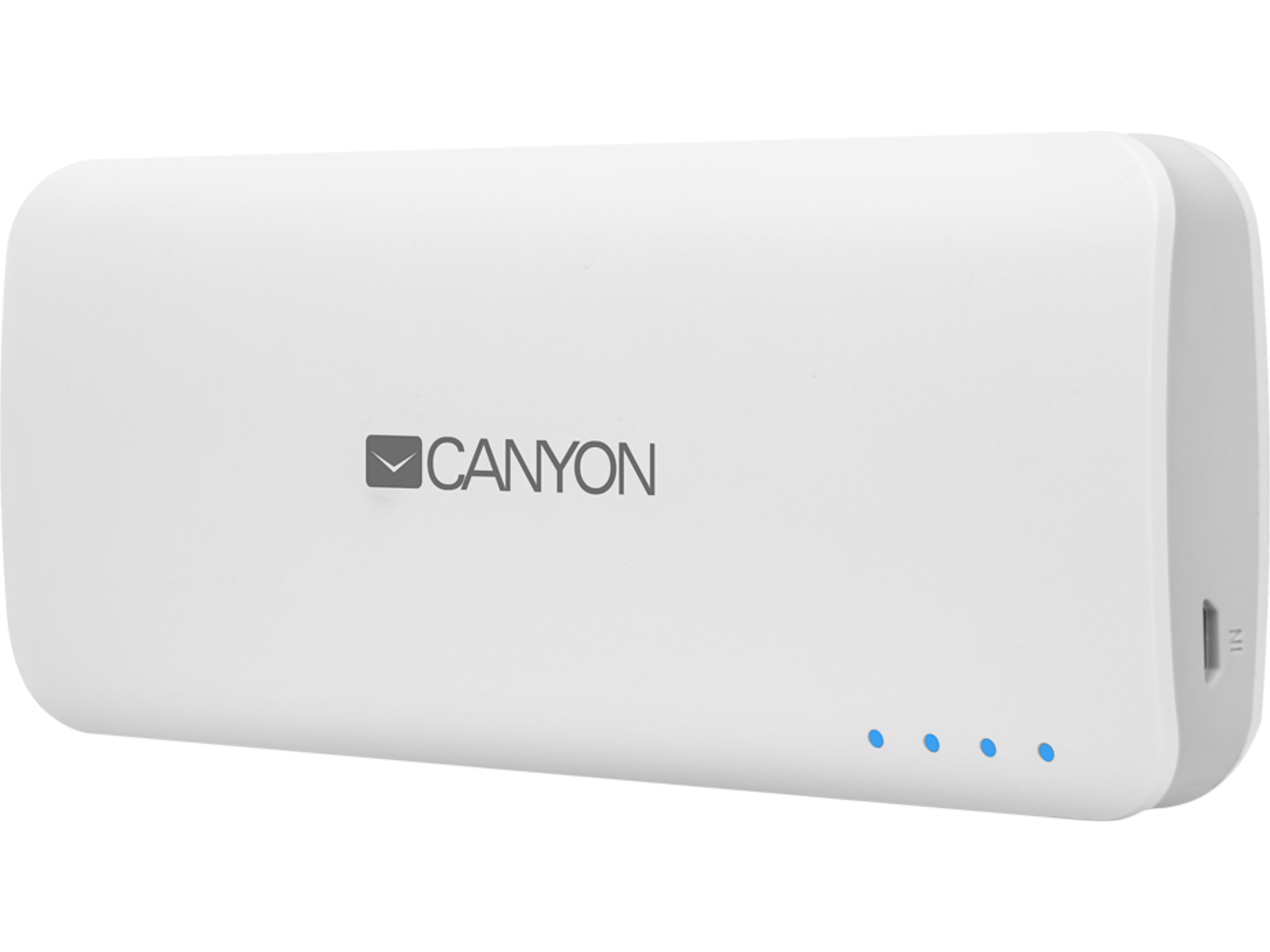 Внешний аккумулятор 10000mAh Canyon CNE-CPB100 (Белый)