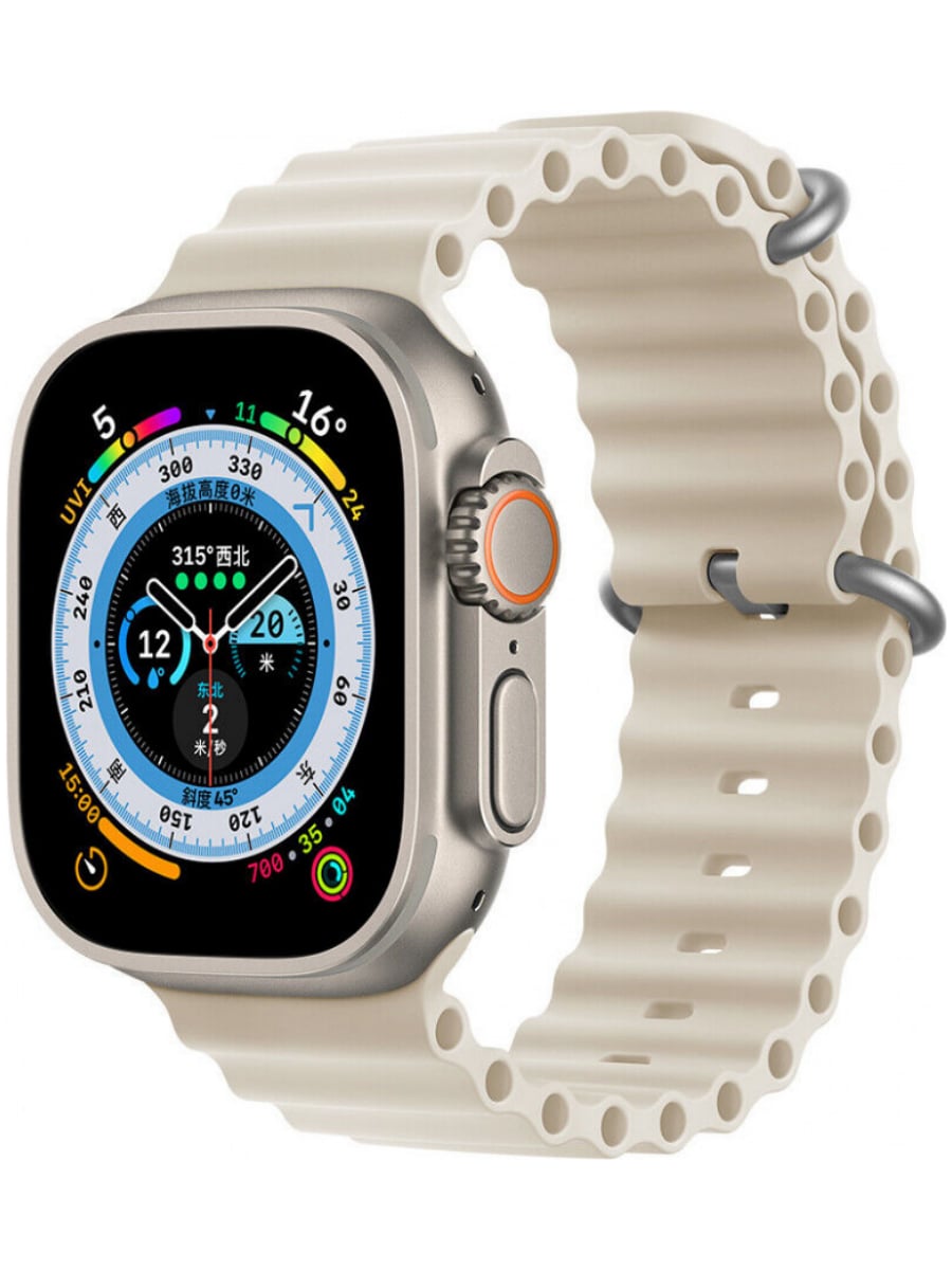 Ремешок для Apple Watch 42/44/45/49 Gurdini Ocean band