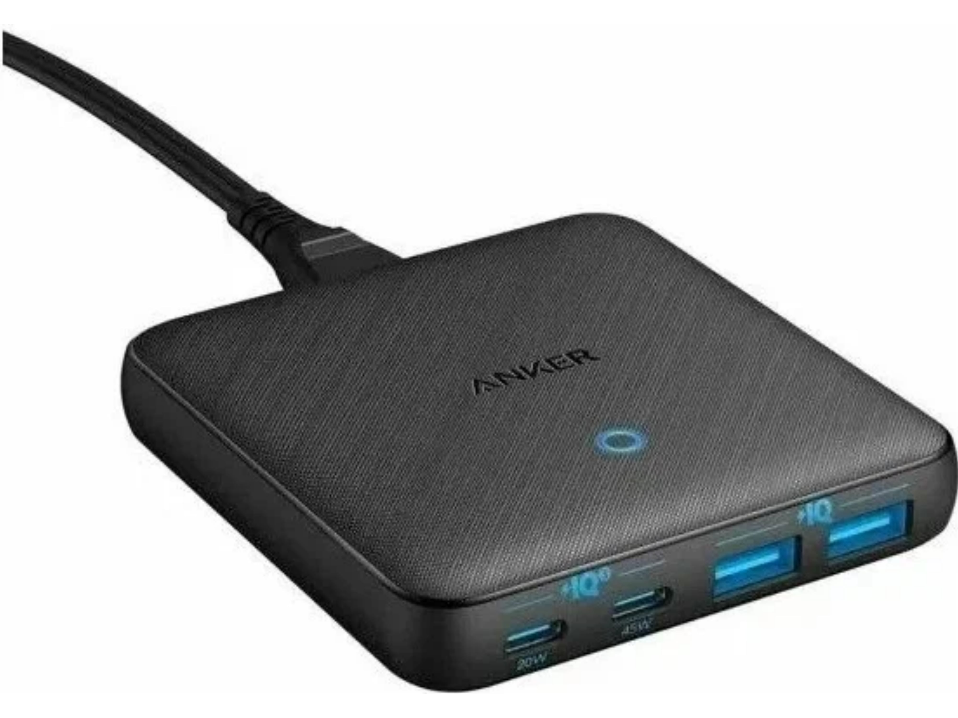 Сетевое зарядное устройство Anker A2046 PowerPort Atom lll 65W Slim (Черный)