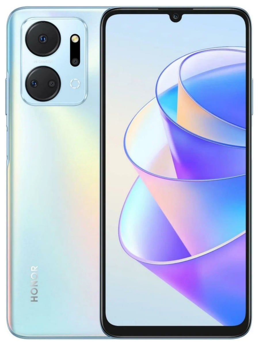 Honor X7A 128 Гб (Серебряный)