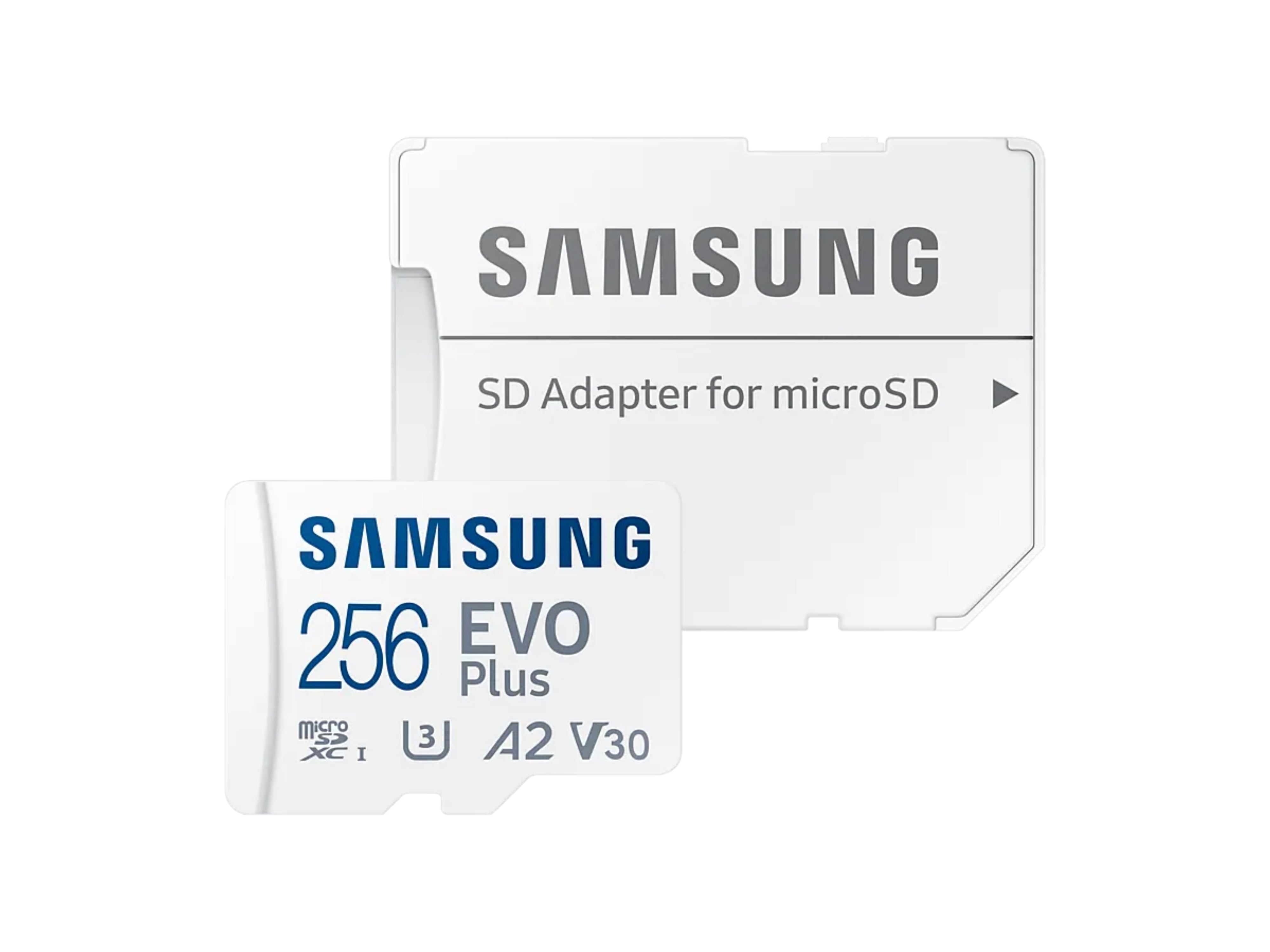Карта памяти microSDHC Samsung EVO+ 256Gb +SD adapter