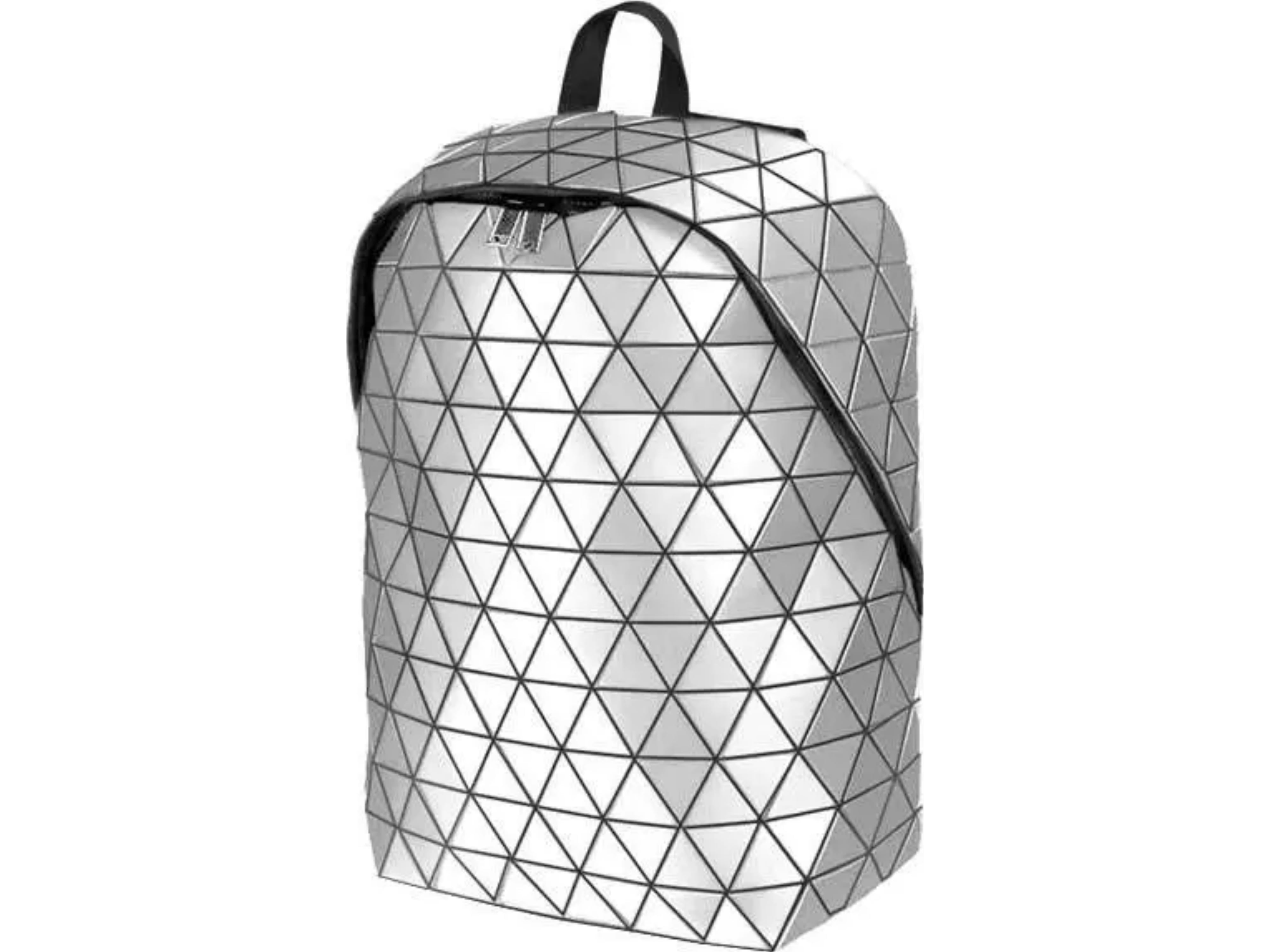 Рюкзак Rombica Mybag Prisma (Серебряный)