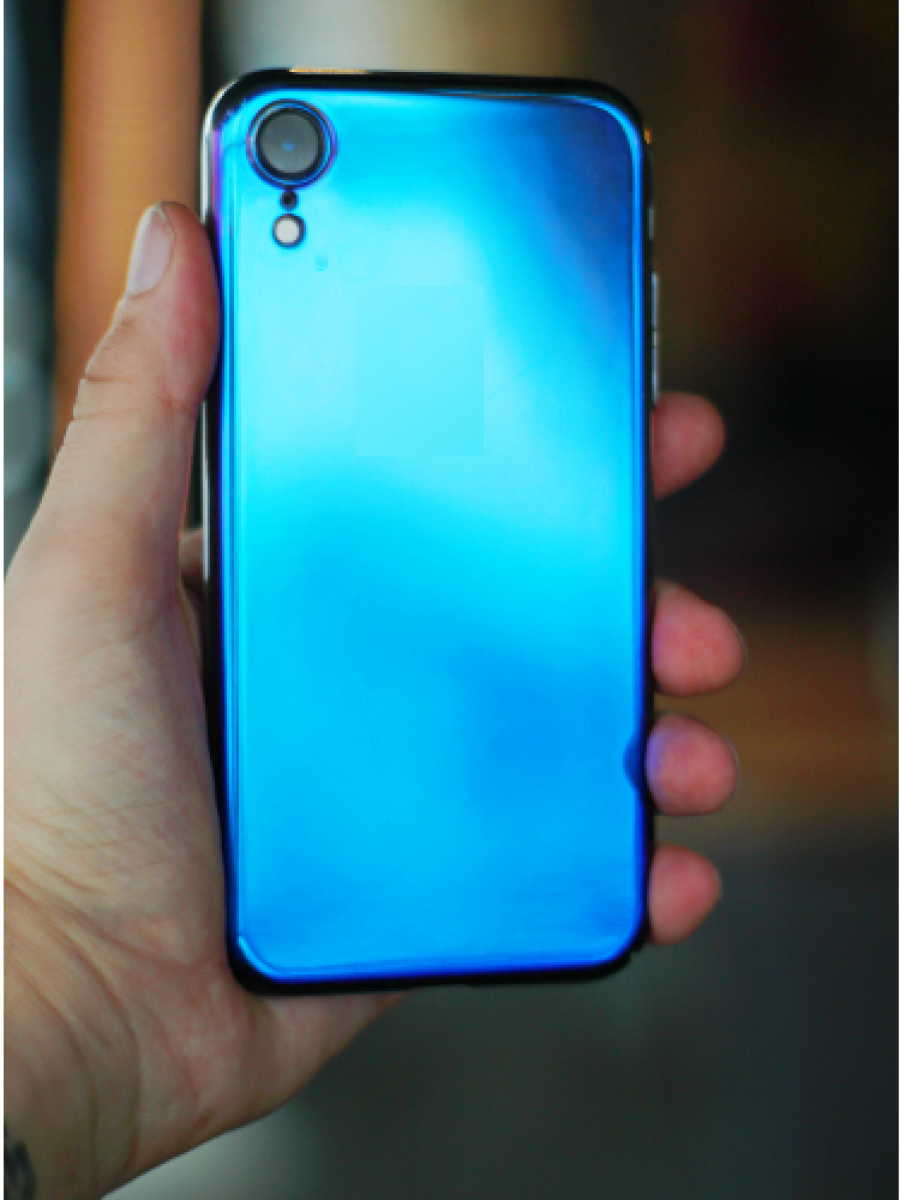Клип-кейс Honor 8A/Huawei Y6 2019  Hard case 2 Синий