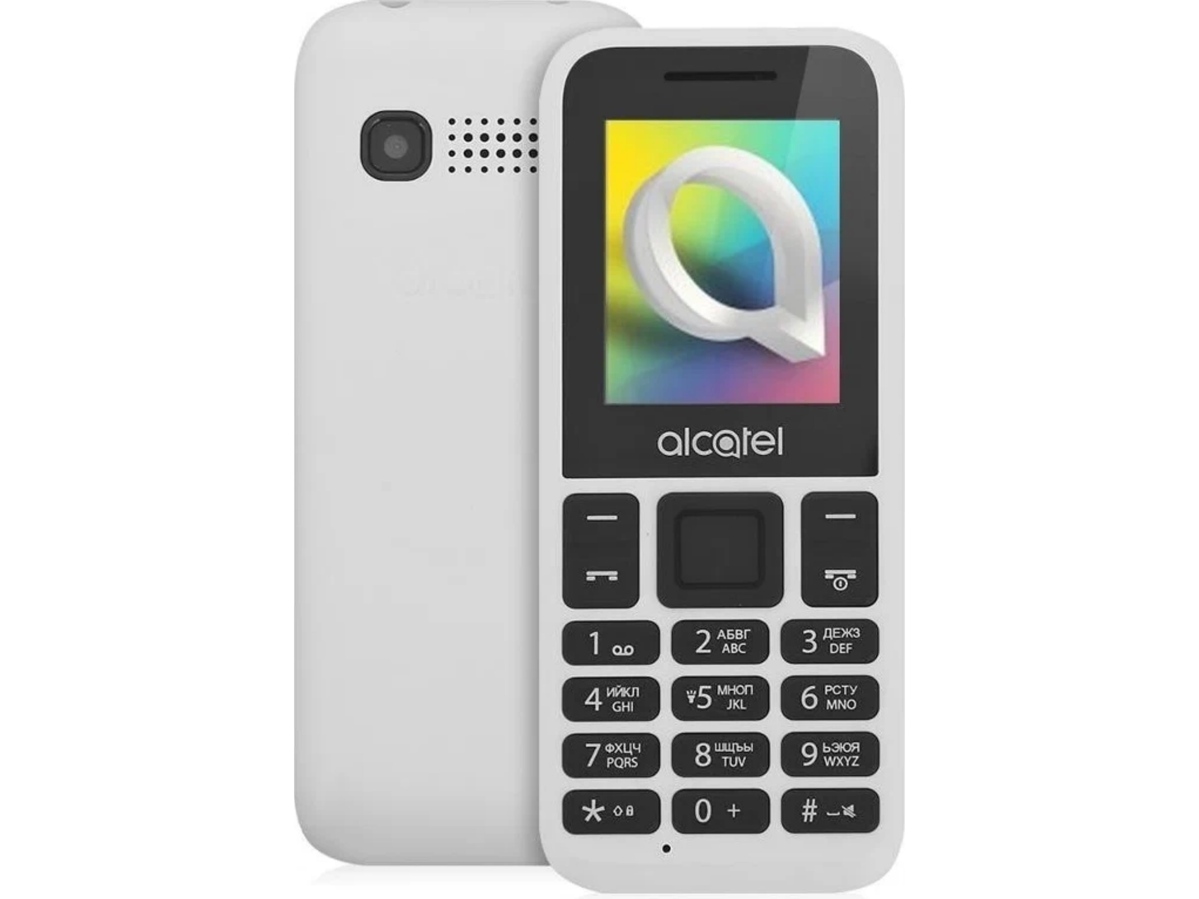 Alcatel 1068D Warm White (Белый)