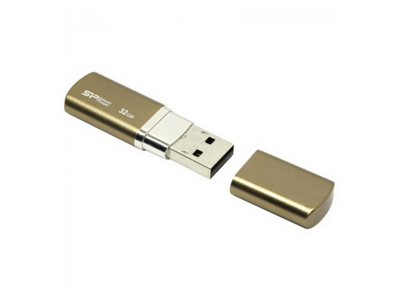 USB Silicon Power LuxMini 720 32Gb бронзовый