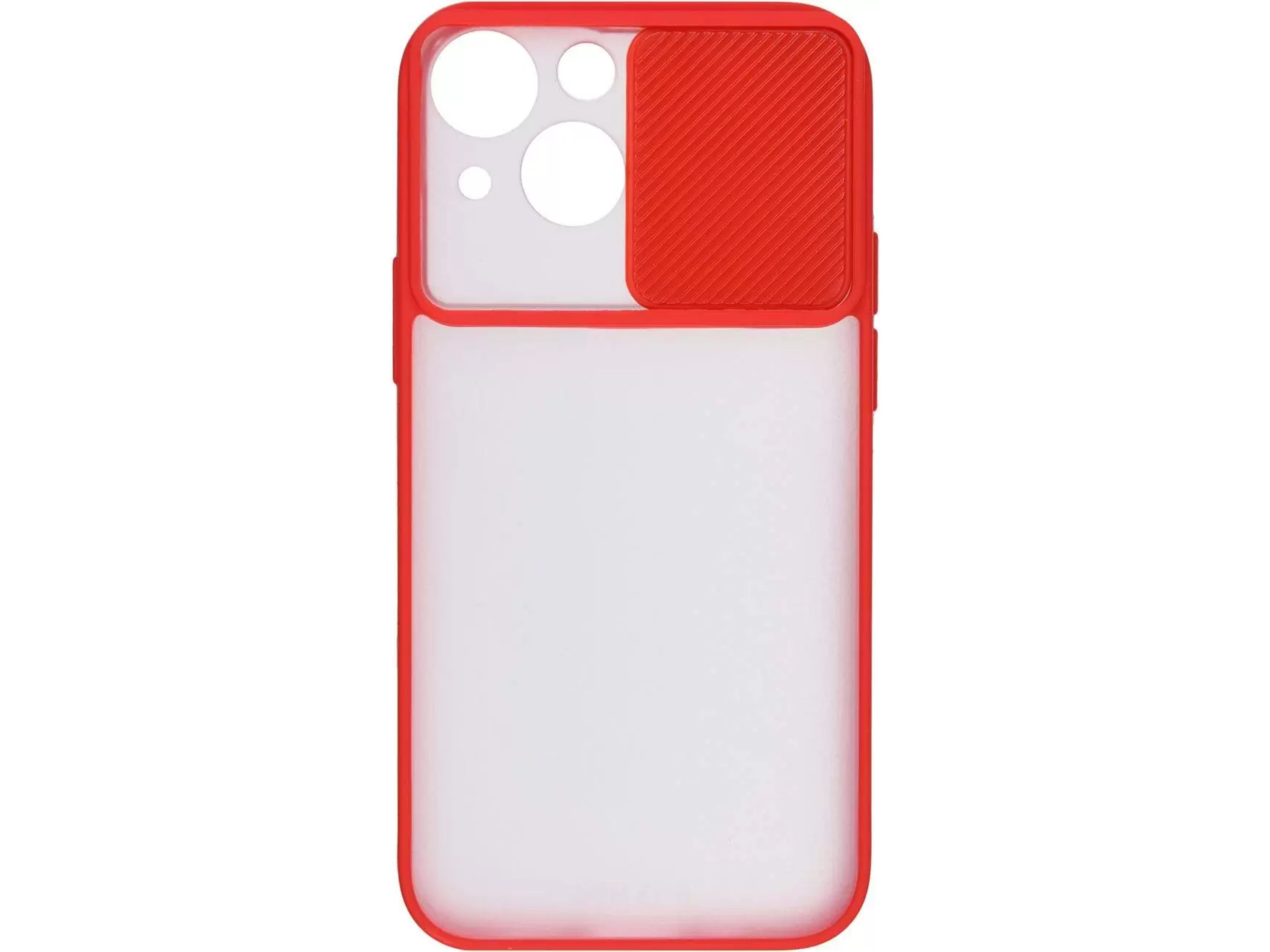 Чехол CARMEGA Camera для iPhone 13 mini (Красный)