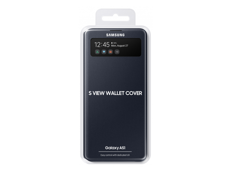 Чехол-книжка Samsung Galaxy A51 (SM-A515) Wallet Cover Черный