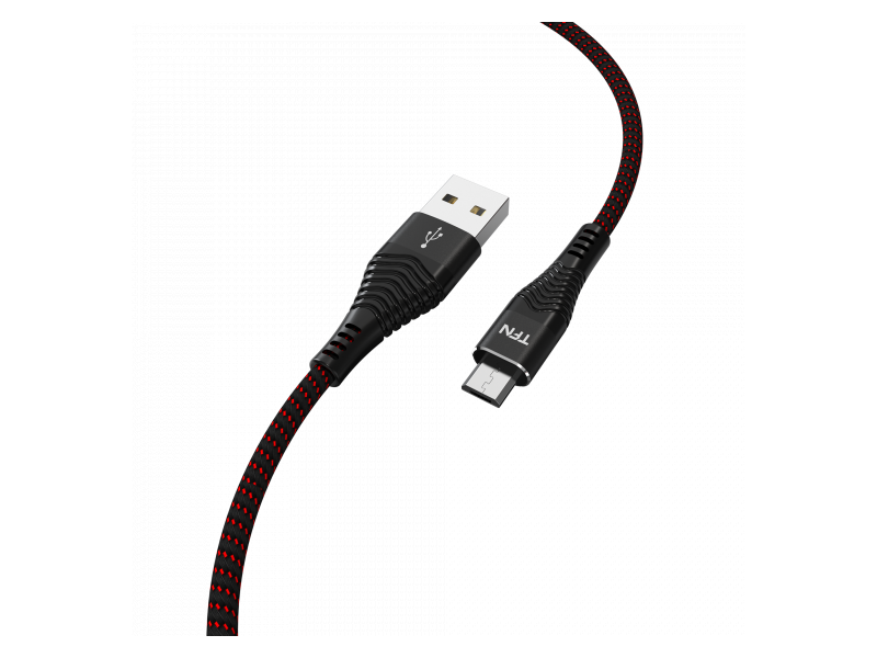 Кабель USB - micro USB forza 1.0 м Черный