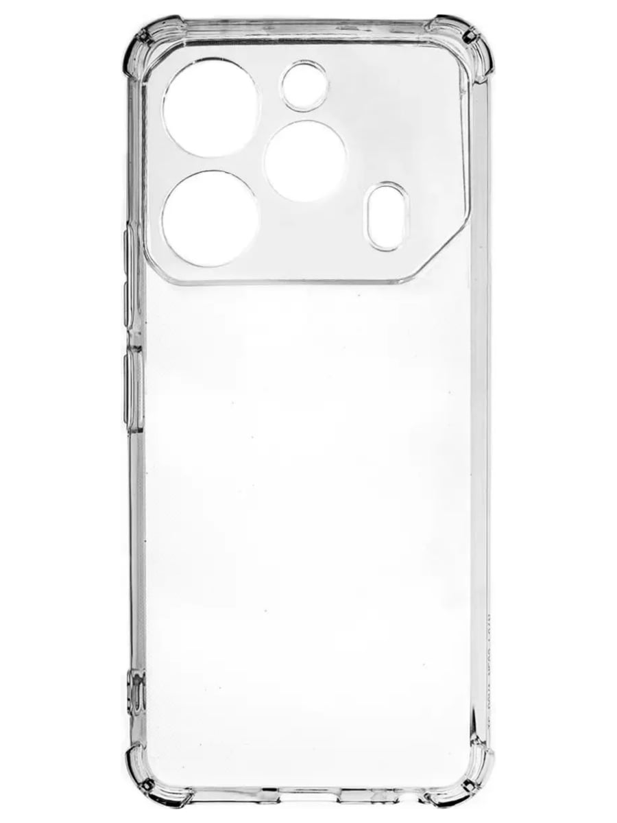 Клип-кейс PERO для Tecno  Pova 6 Прозрачный