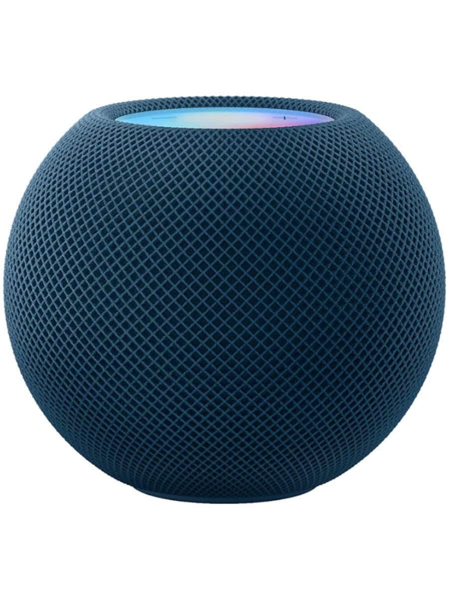 Apple колонка homepod mini. Apple homepodm Mini Blue. Колонка Эппл. Умная колонка эпл. Старые колонки эпл прозрачный.