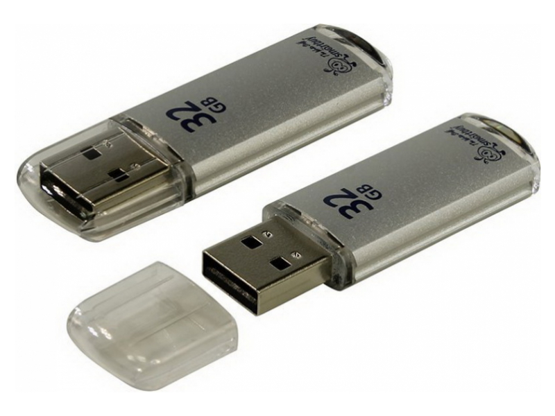 USB-флеш-накопитель 32 Gb V-Cut Серебряный