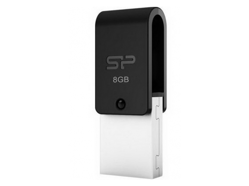 USB Silicon Power Ultima 8 GB Mobile X21 OTG ( USB\micro USB)