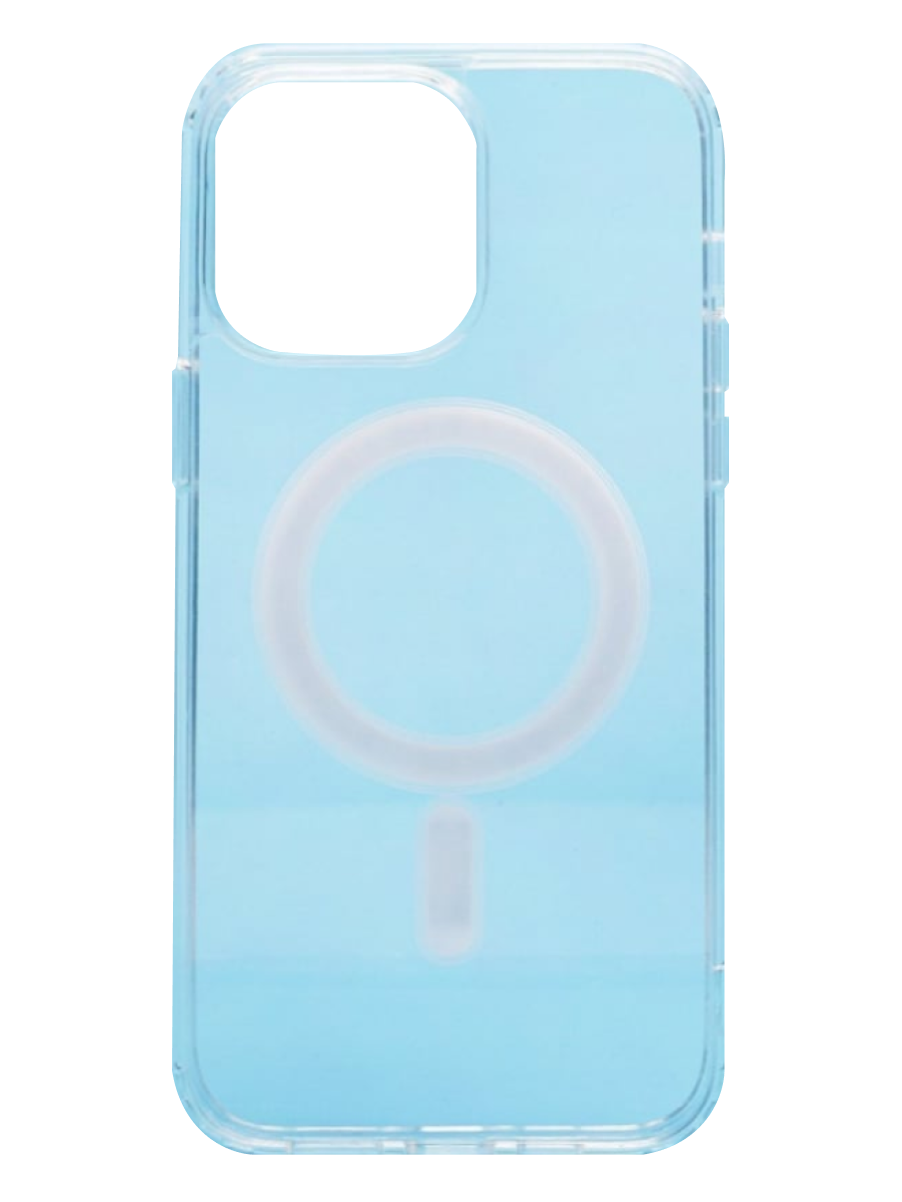 Клип-кейс для iPhone 14 Pro SafeMag с анимацией Прозрачный