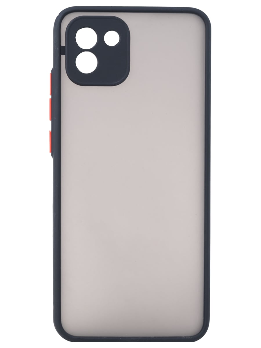 Клип-кейс для Samsung Galaxy A03 Hard case (SM-A035) (Черный)