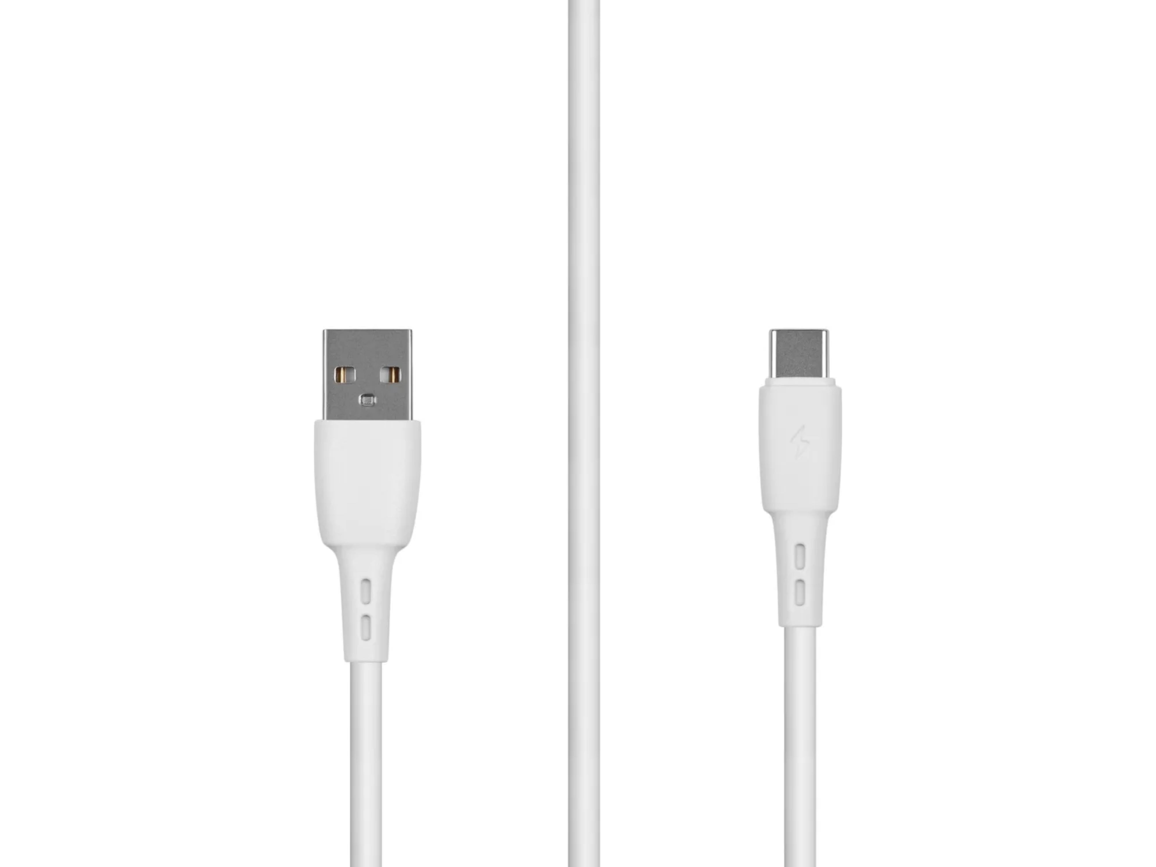 Кабель Carmega USB Type-C(m)-USB 2.0(Am) (Белый)