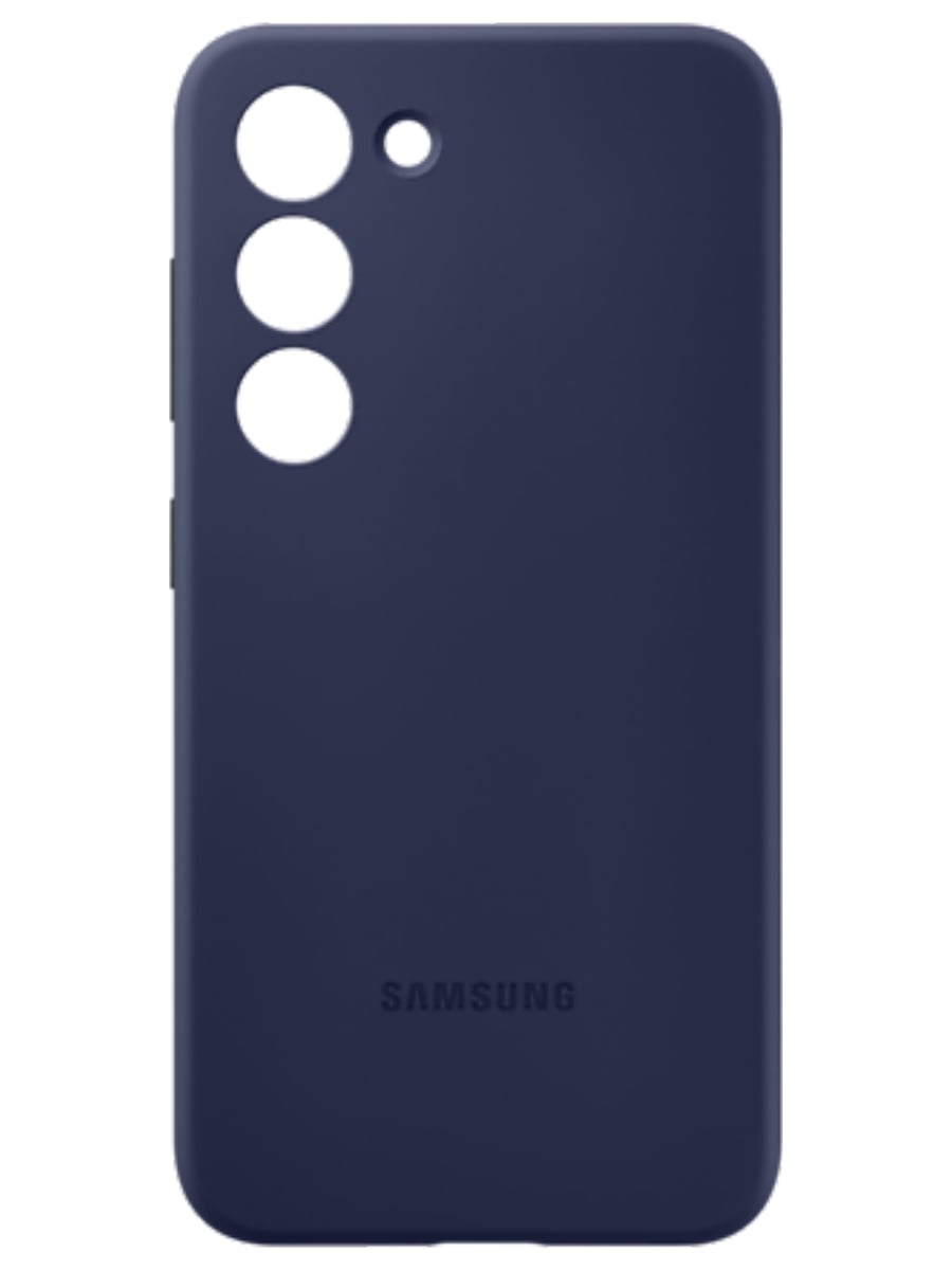 Клип-кейс для Samsung Galaxy S23 (SM-G911) Silicone Case  (Синий)
