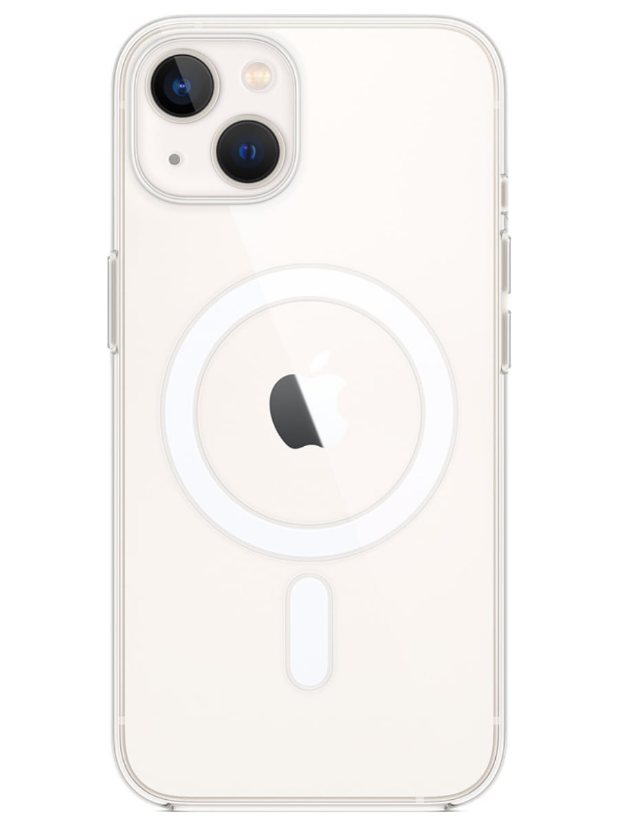 Чехол для iPhone 13 Clear Case MagSafe Прозрачный