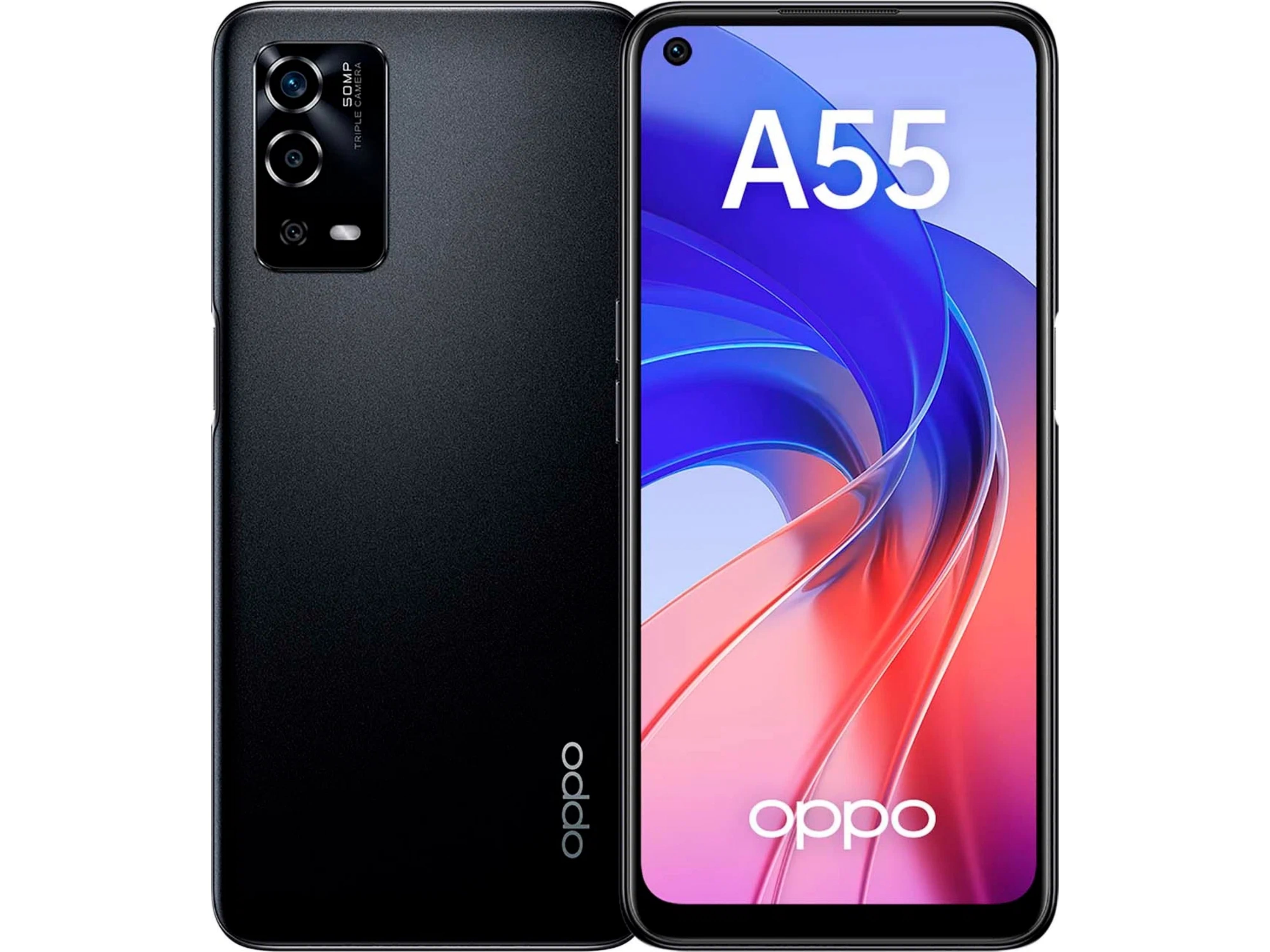 Смартфон OPPO A55 4/128 Гб (Черный)