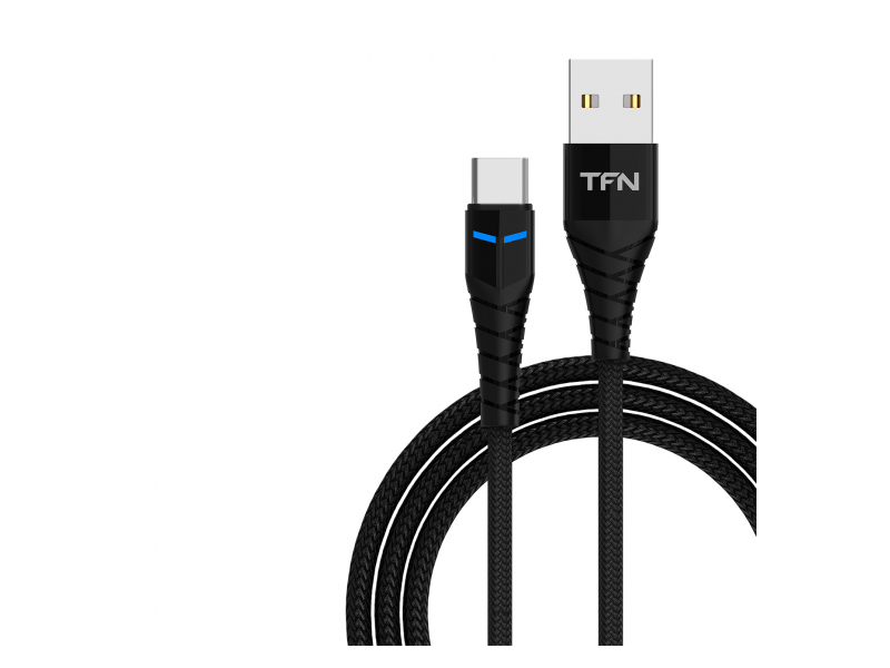 Кабель USB - Type-C knight 5A 1.0 м Черный