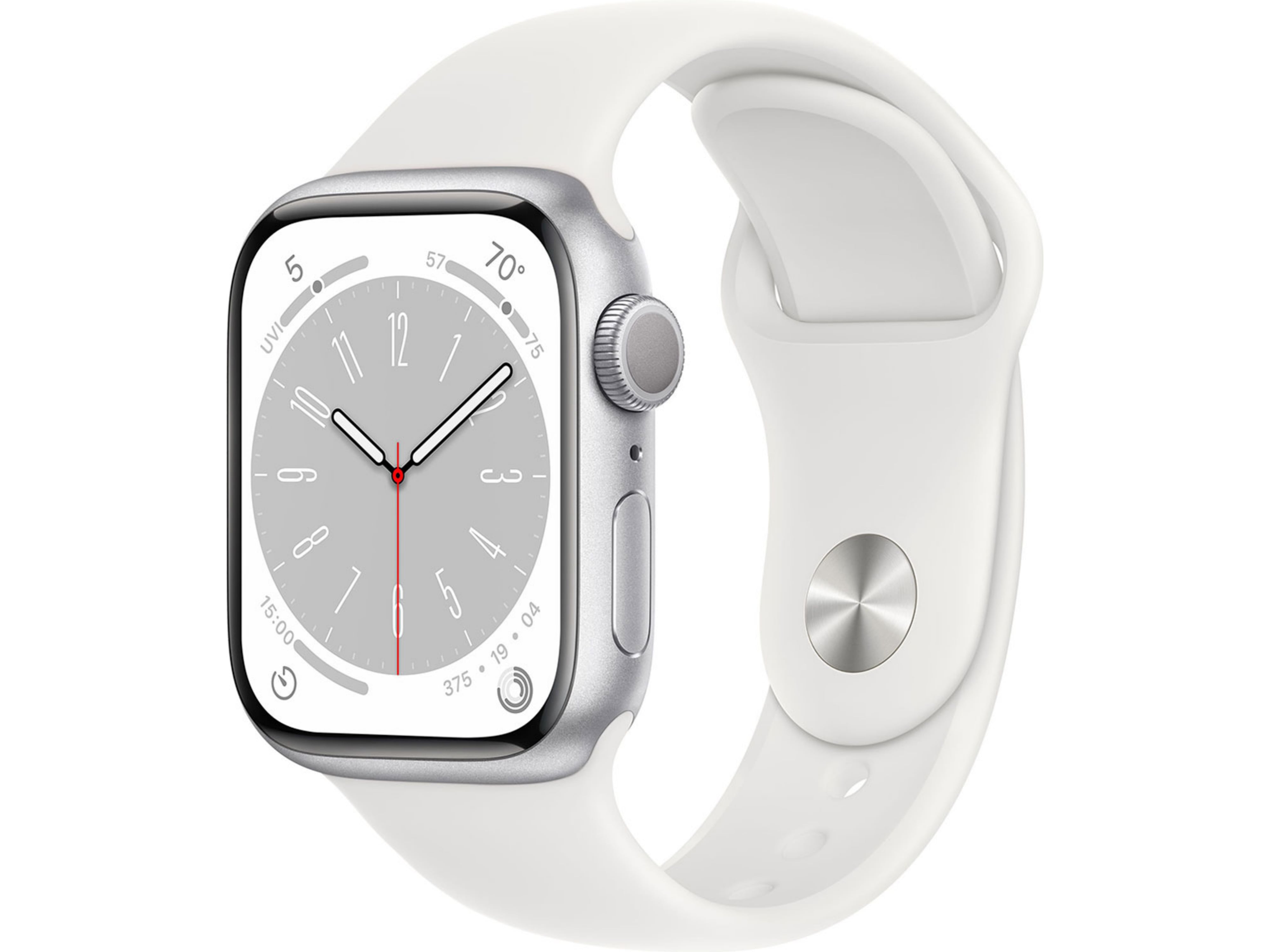 Смарт-часы Apple Watch 8 GPS 45mm (Белый)