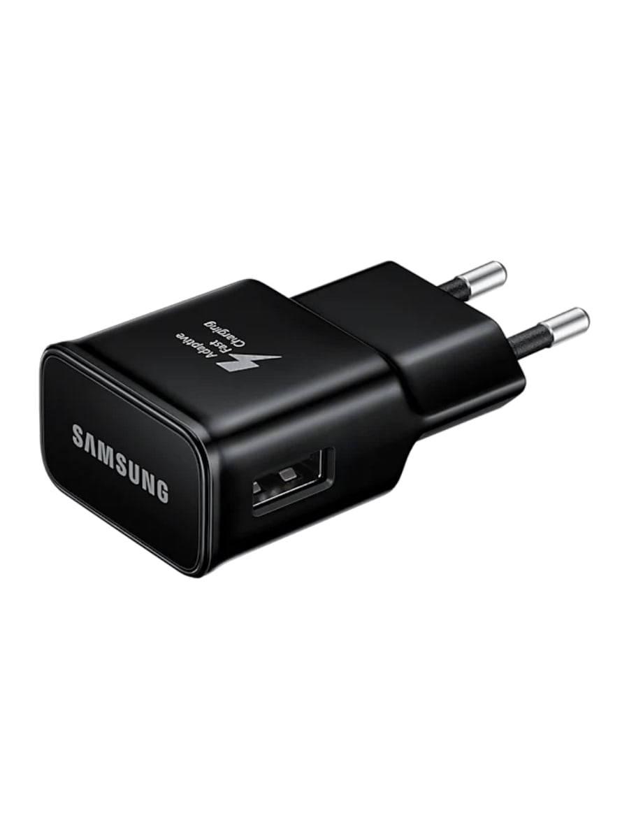 Сетевая зарядка Samsung EP-TA20, без кабеля (Черный)