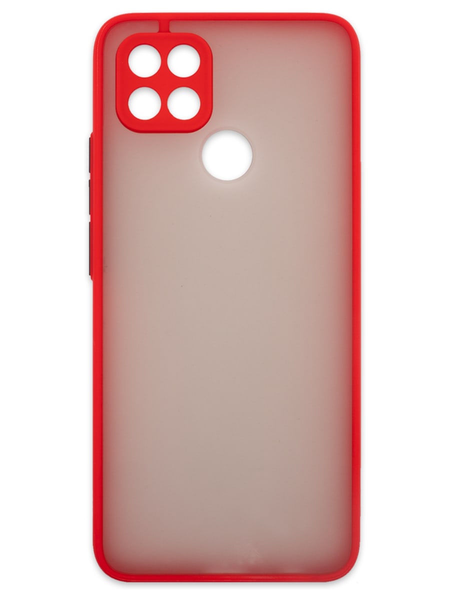 Клип-кейс для OPPO A15 Hard case Красный