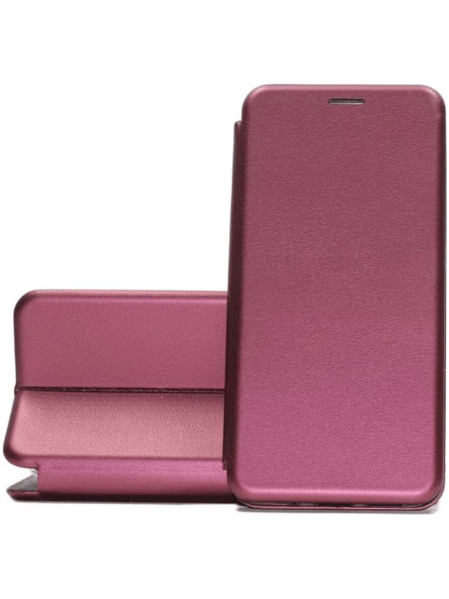 Чехол-книжка для Tecno Spark Go 2024 WELLMADE Бордовый