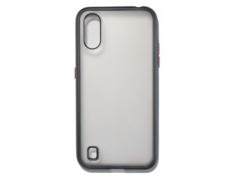 Клип-кейс Samsung Galaxy A01 (SM-A015) Matt Hard case Черный