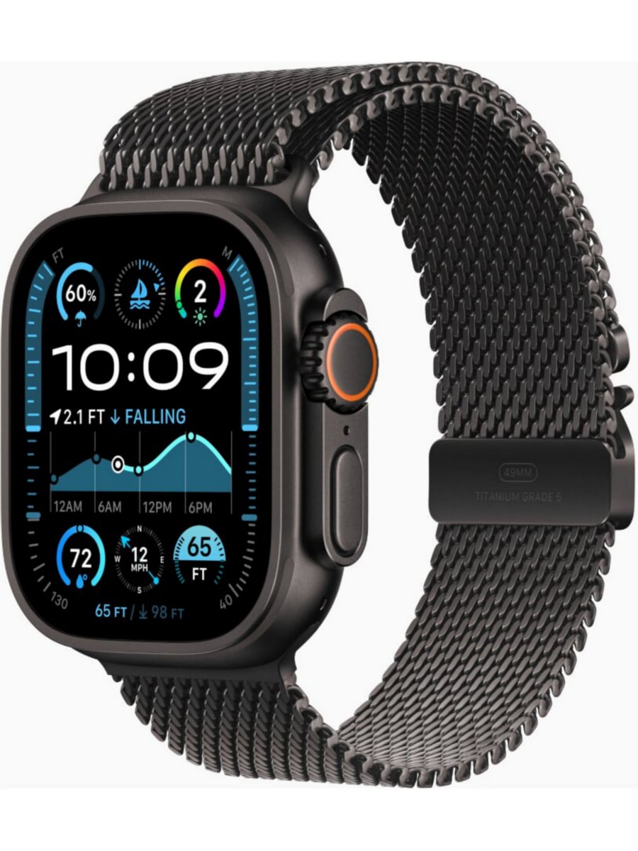 Смарт-часы Apple Watch Ultra 2 2024 Milanese Loop 49 mm Черный
