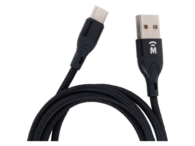 Кабель USB Type-C Mobi 1 м Черный