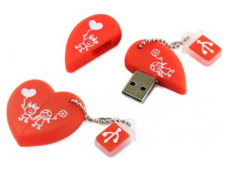 USB-флеш-накопитель 16 GB Сердце
