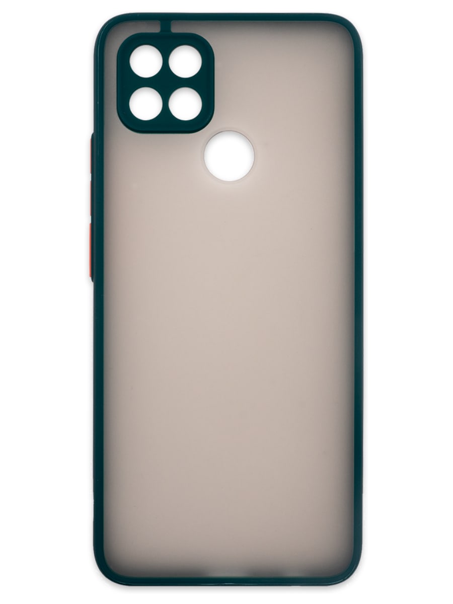 Клип-кейс для OPPO A15 Hard case (Зеленый)