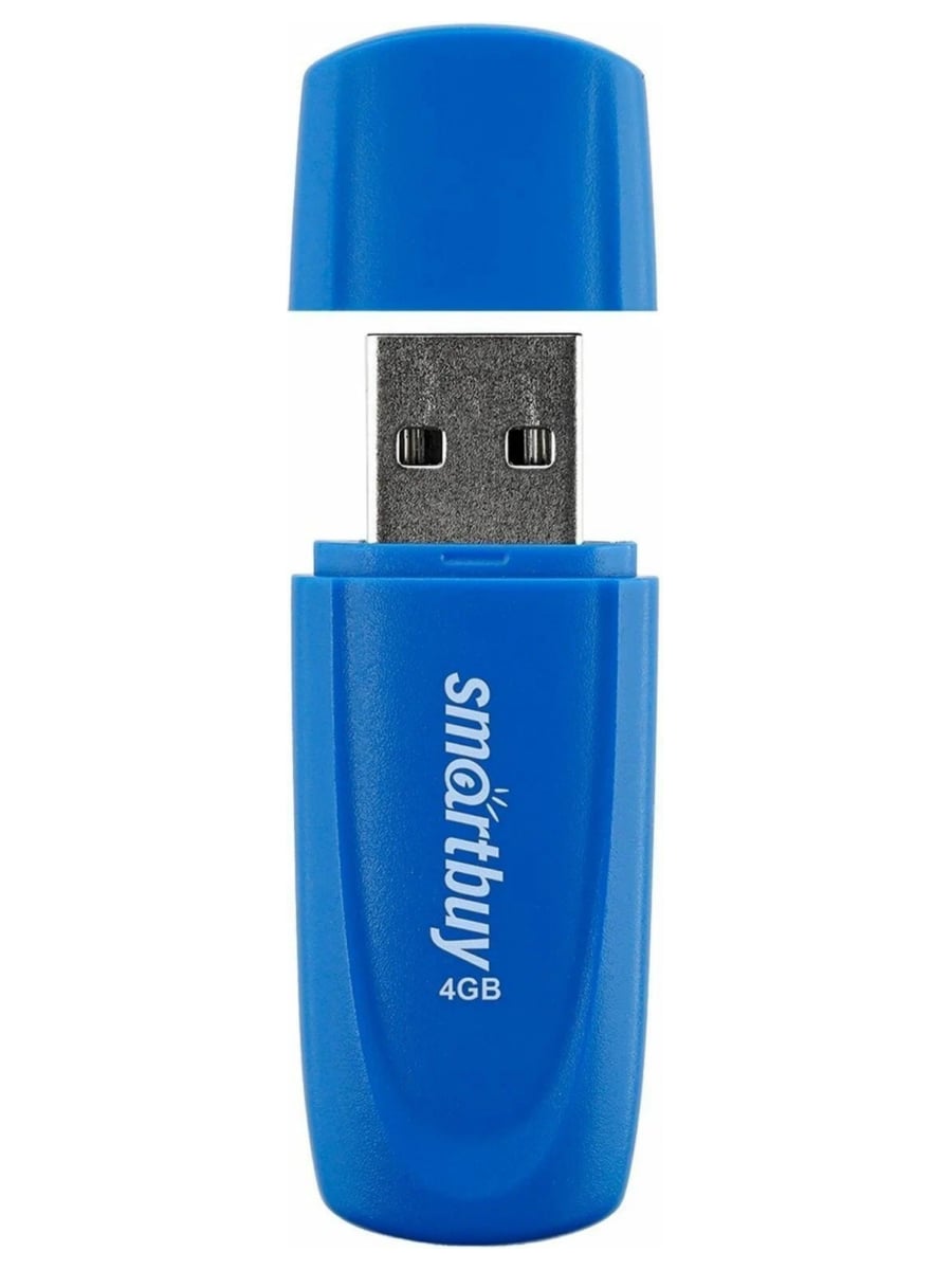 USB-флеш-накопитель 4 Gb SmartBuy Scout (Синий)