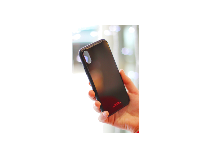 Клип-кейс Xiaomi Redmi Note 7 Glass Черный
