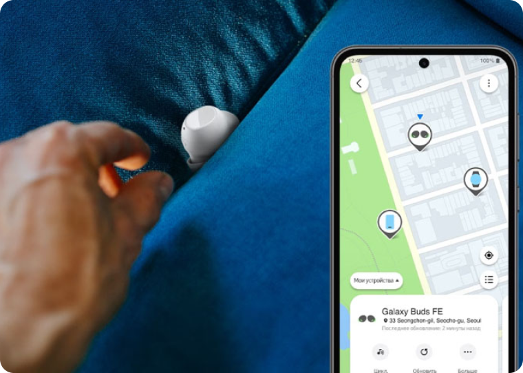 Беспроводные наушники Samsung Galaxy Buds FE (SM-R400N)