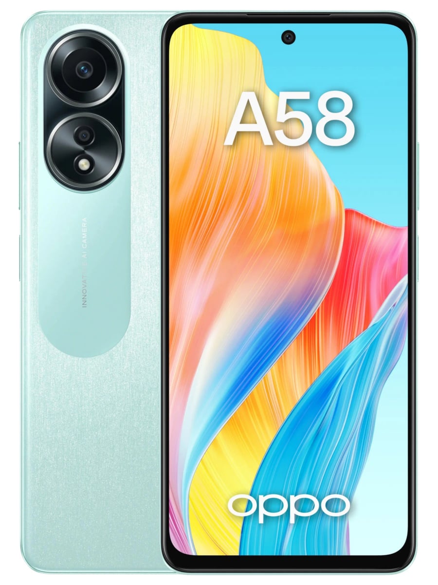 OPPO A58 8/128 Гб (Зеленый)