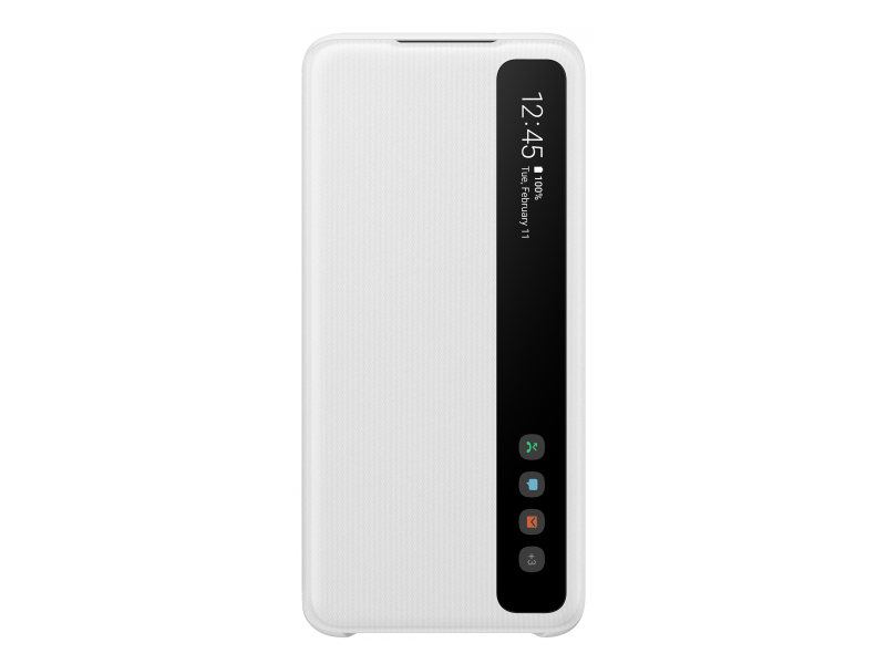 Чехол-книжка Samsung Galaxy S20 (SM-G980) Clear View Белый
