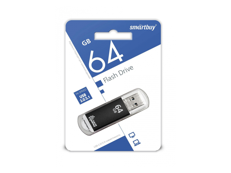 USB 3.0 64Gb Smart Buy Dock Series Черный